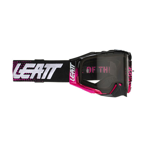 Gafas Velocity 6.5 Neon Pink Gris Claro 58% LEATT 2022